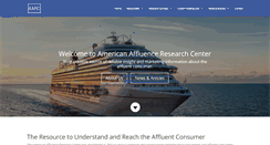 Desktop Screenshot of affluenceresearch.org